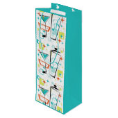 Sac Cadeau Pour Bouteille Martini un Aller-Aller ! (Dos Angle)