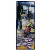 Sac Cadeau Pour Bouteille Menu du jour, Harbour Island, Bahamas (Devant)