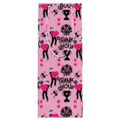 Sac Cadeau Pour Bouteille Merci (Dos)