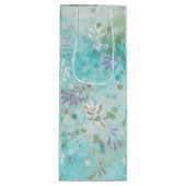 Sac Cadeau Pour Bouteille Moderne Abstrait  (Devant)