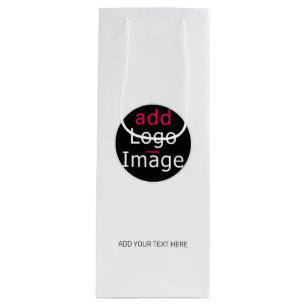 Sac Cadeau Pour Bouteille Moderne Professionnel Personnalisable Entreprise B