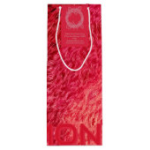 Sac Cadeau Pour Bouteille Mon Coeur – Gift Bag 02 (Dos)