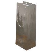 Sac Cadeau Pour Bouteille "Morning Mountain" (Dos Angle)