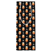 Sac Cadeau Pour Bouteille Motif Aperol Spritz (Dos)