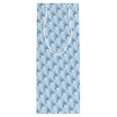 Sac Cadeau Pour Bouteille Neige (Dos)