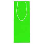 Sac Cadeau Pour Bouteille Néon sécurité (Dos)