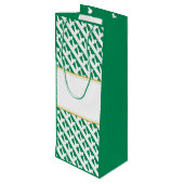 Sac Cadeau Pour Bouteille NIGERIA Christian, SPÉCIALEMENT POUR VOUS Personna (Dos Angle)