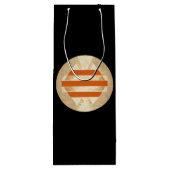 Sac Cadeau Pour Bouteille Nikias Logo (Dos)