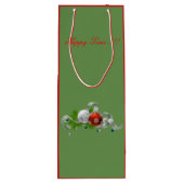 Sac Cadeau Pour Bouteille Noël (Dos)