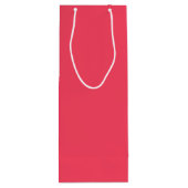 Sac Cadeau Pour Bouteille Nom de couleur rose Flamant rose (Dos)