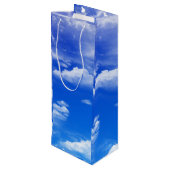 Sac Cadeau Pour Bouteille Nuages (Dos Angle)
