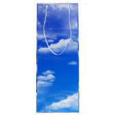Sac Cadeau Pour Bouteille Nuages (Dos)