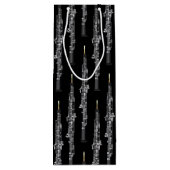 Sac Cadeau Pour Bouteille Oboe Musicien professeur de musique (Dos)