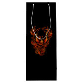 Sac Cadeau Pour Bouteille Oiseau De Feu (Dos)