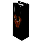 Sac Cadeau Pour Bouteille Oiseau De Feu (Devant Angle)