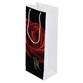 Sac Cadeau Pour Bouteille oreiller rouge (Devant Angle)