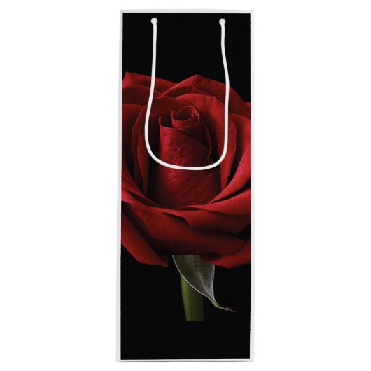 Sac Cadeau Pour Bouteille oreiller rouge (Devant)
