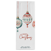 Ornements modernes de style nordique Joyeux Noël