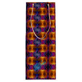 Sac Cadeau Pour Bouteille Papillon rouillé (Dos)