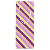 Sac Cadeau Pour Bouteille Pâturage Lilac (Dos)