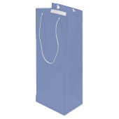 Sac Cadeau Pour Bouteille Periwinkle (Dos Angle)