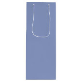 Sac Cadeau Pour Bouteille Periwinkle (Devant)