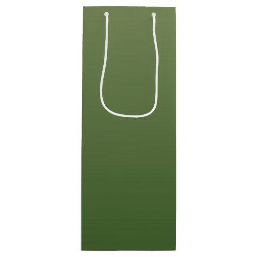 Sac Cadeau Pour Bouteille Personalized green (Devant)