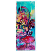 SAC CADEAU POUR BOUTEILLE PETITE ELLE DE CHAMPIGNONS (Dos)