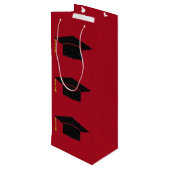 Sac Cadeau Pour Bouteille Plafond de parties scintillant (Dos Angle)