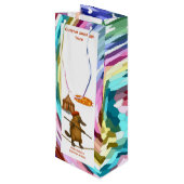 Sac Cadeau Pour Bouteille Platon ornithorynque funambule (Dos Angle)