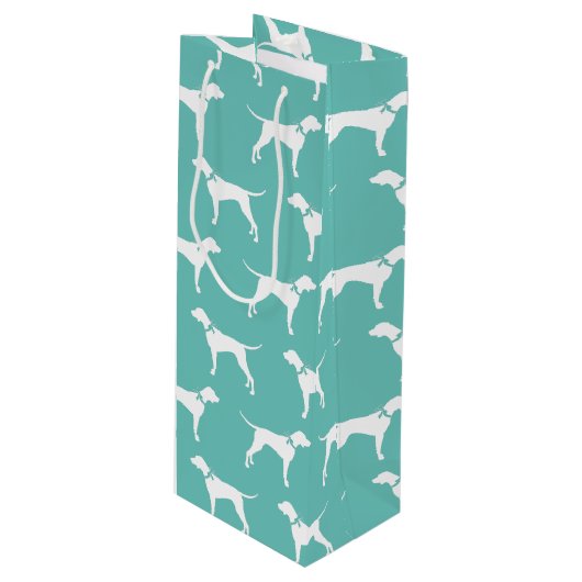 Sac Cadeau Pour Bouteille Pointer Chien Chien Chiot Anglais Setter (Devant Angle)