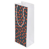 Sac Cadeau Pour Bouteille points (Dos Angle)