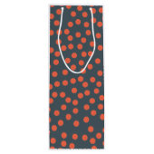 Sac Cadeau Pour Bouteille points (Dos)