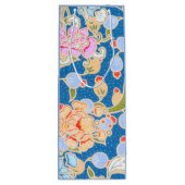 Sac Cadeau Pour Bouteille Points Motifs de style Batik Fleurs Arrière - plan (Dos)