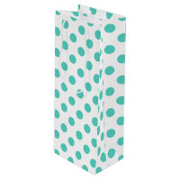 Pois turquoise