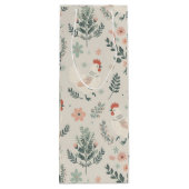 Sac Cadeau Pour Bouteille Poulet dans le jardin (Dos)