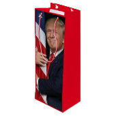 Sac Cadeau Pour Bouteille Président Trump - Trump 2020 (Dos Angle)