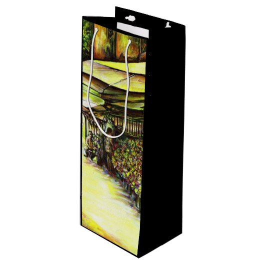 Sac Cadeau Pour Bouteille Pris la possession d'options (Devant Angle)