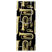 Sac Cadeau Pour Bouteille Professeur de bande musicale Baritone (Devant)