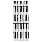 Sac Cadeau Pour Bouteille Professeur de musique de piano (Dos)