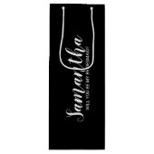 Sac Cadeau Pour Bouteille Proposition de Bridesmaid moderne (Devant)