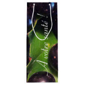 Sac Cadeau Pour Bouteille Raisins de vin (Dos)