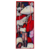 Sac Cadeau Pour Bouteille Réalité sur les vacances (Devant)