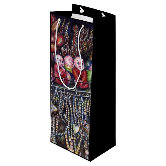 Sac Cadeau Pour Bouteille Résumer (Dos Angle)