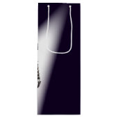 Sac Cadeau Pour Bouteille Rétro stage microphone (Devant)