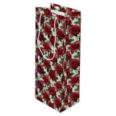 Sac Cadeau Pour Bouteille Romantic Roses Wine Gift Bag (Devant Angle)