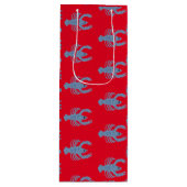 Sac Cadeau Pour Bouteille Rouge Homard Ginger Jars Jar Mariage (Devant)