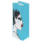 Sac Cadeau Pour Bouteille Sac-cadeau Tiffany Knots (Dos Angle)