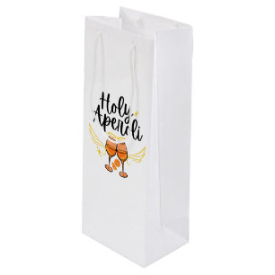 Sac Cadeau Pour Bouteille Saint Aperoli Drôle Tendance Aperol Spritz Déclara