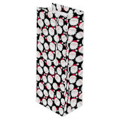 Sac Cadeau Pour Bouteille Santas (Devant Angle)